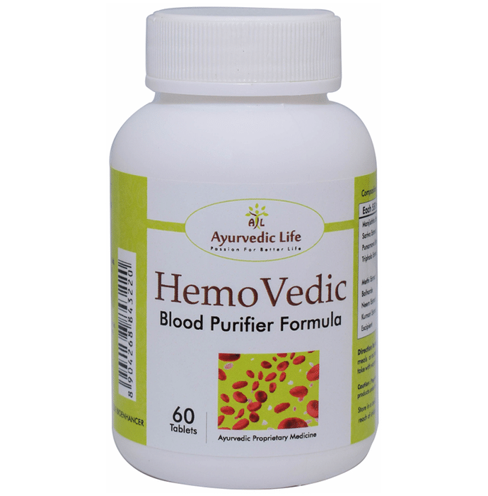 Ayurvedic Life Hemo Vedic Blood Purifier Formula Tablet