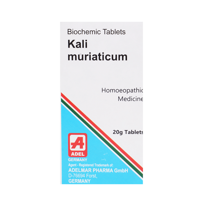 ADEL Kali Muriaticum Biochemic Tablet 12X