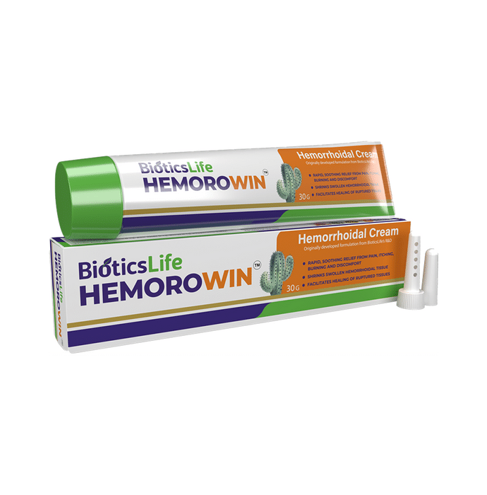 BioticsLife Hemorowin Cream for Piles & Fissure (30gm Each)