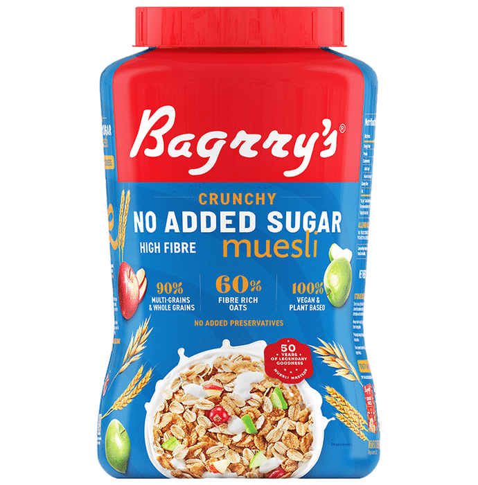 Bagrry's Crunchy No Added Sugar Muesli
