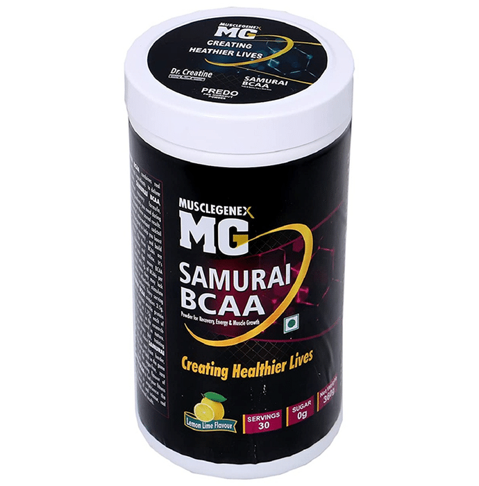 Musclegenex MG Samurai BCCA Powder Lemon