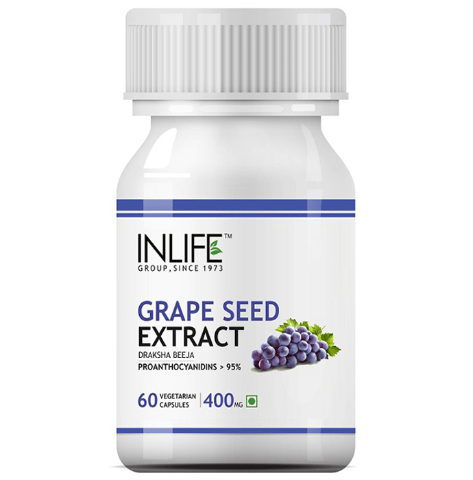 Inlife Grape Seed Extract 400mg Capsule