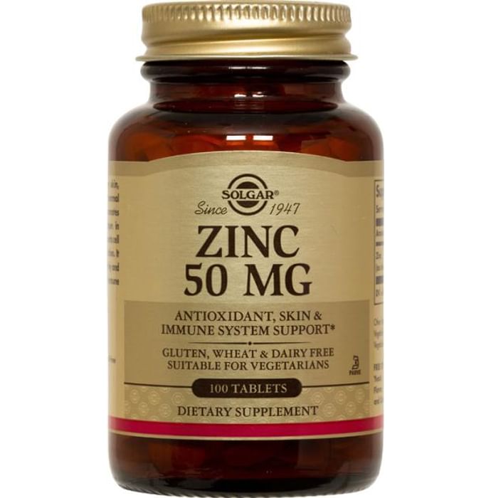 Solgar Zinc 50mg Tablet