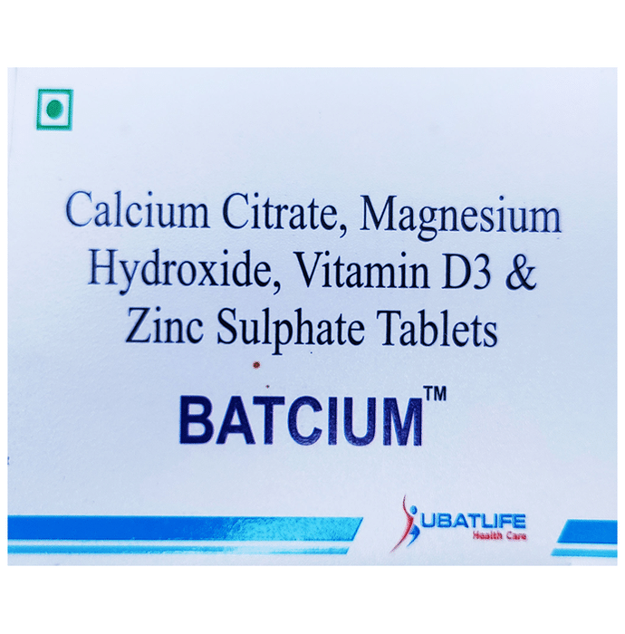 Batcium Tablet