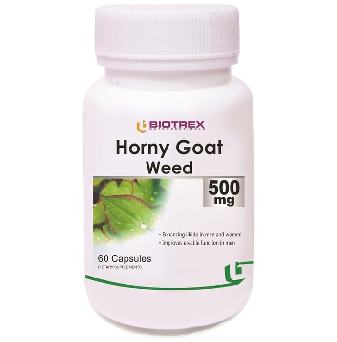 Biotrex Horny Goat Weed 500mg Capsule