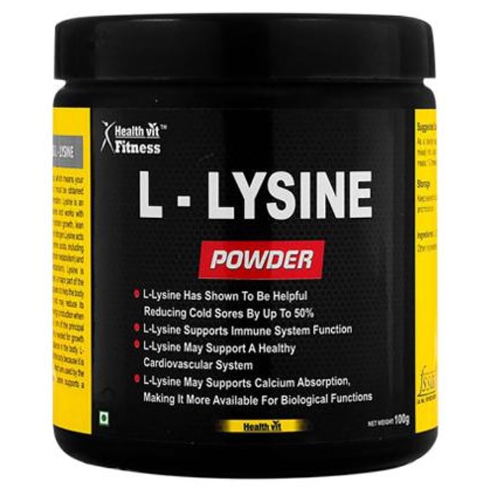 HealthVit Fitness L-Lysine Powder