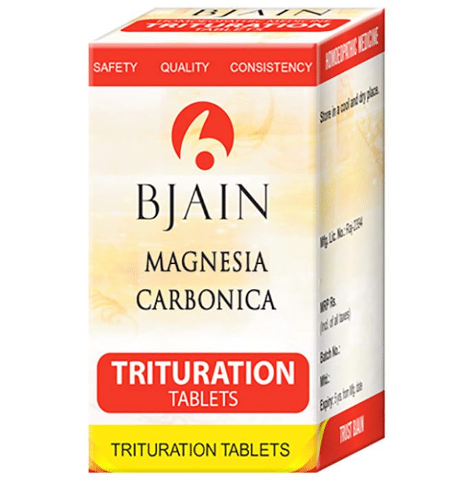 Bjain Magnesia Carbonica Trituration Tablet 6X