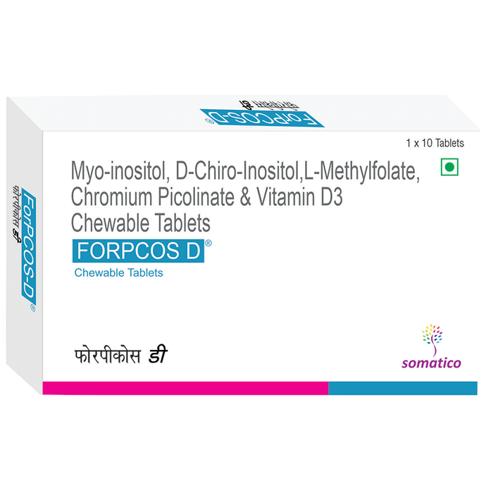Forpcos D Chewable Tablet