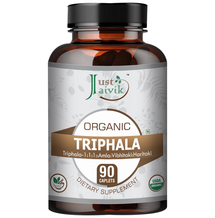 Just Jaivik Organic Triphala Caplet