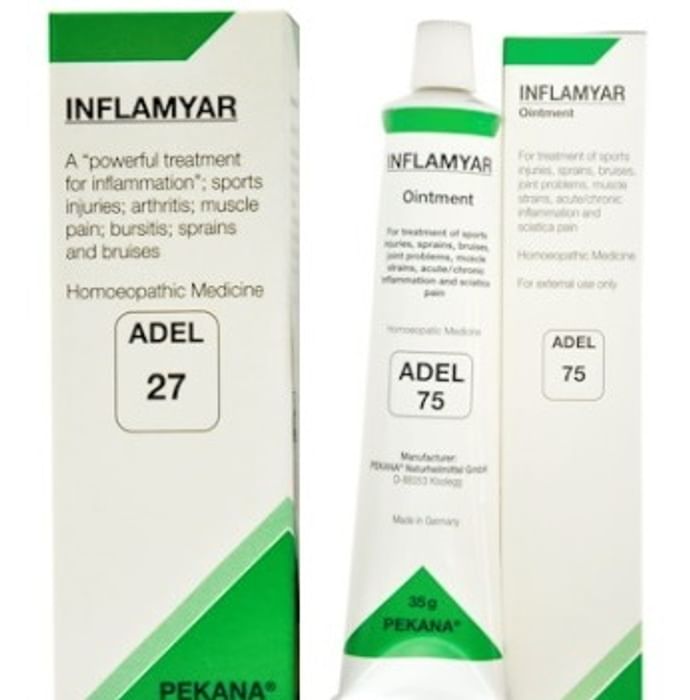 ADEL Anti Arthritis Combo Pack of ADEL 27 Inflamyar Drop 20ml & ADEL 75 Inflamyar Ointment 35gm