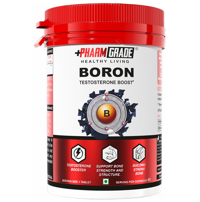 Pharmgrade Boron Testosterone Boost Tablet