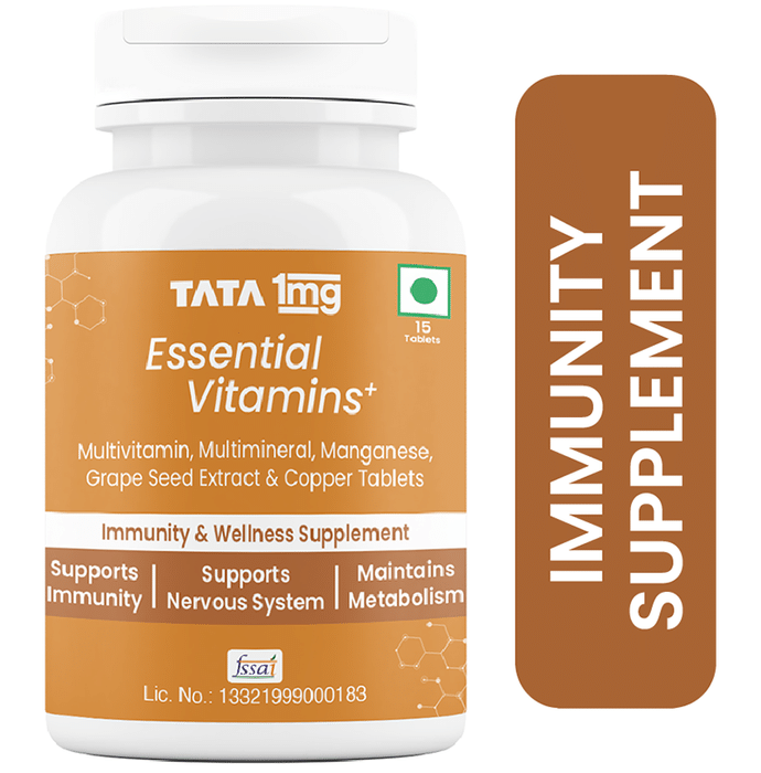 Tata 1mg Immunity & Wellness Supplement Tablet