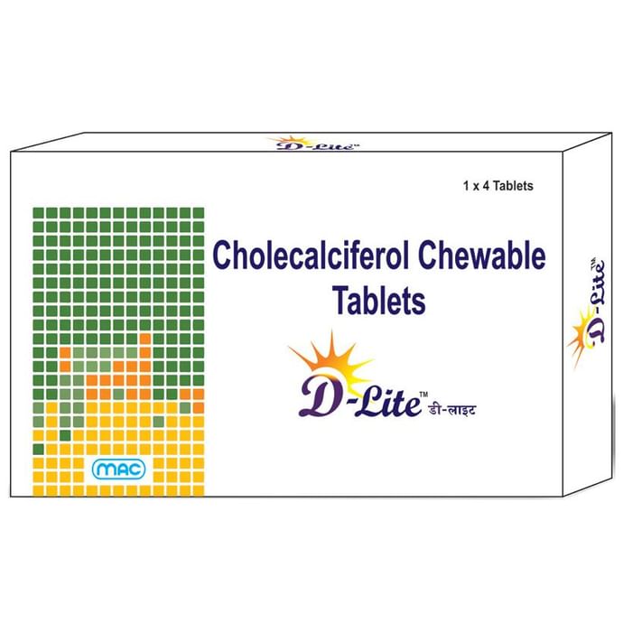 Mac D-Lite Chewable Tablet