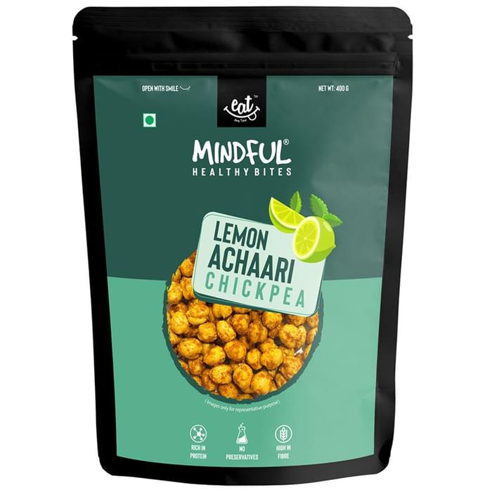 Eat Anytime Mindful Healthy Bites Chickpea Lemon Achaari