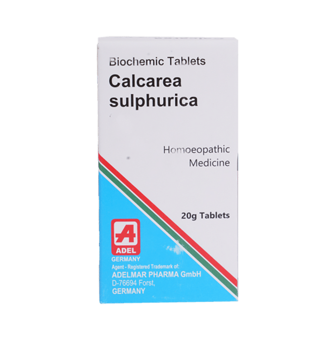 ADEL Calcarea Sulphuricum Biochemic Tablet 6X