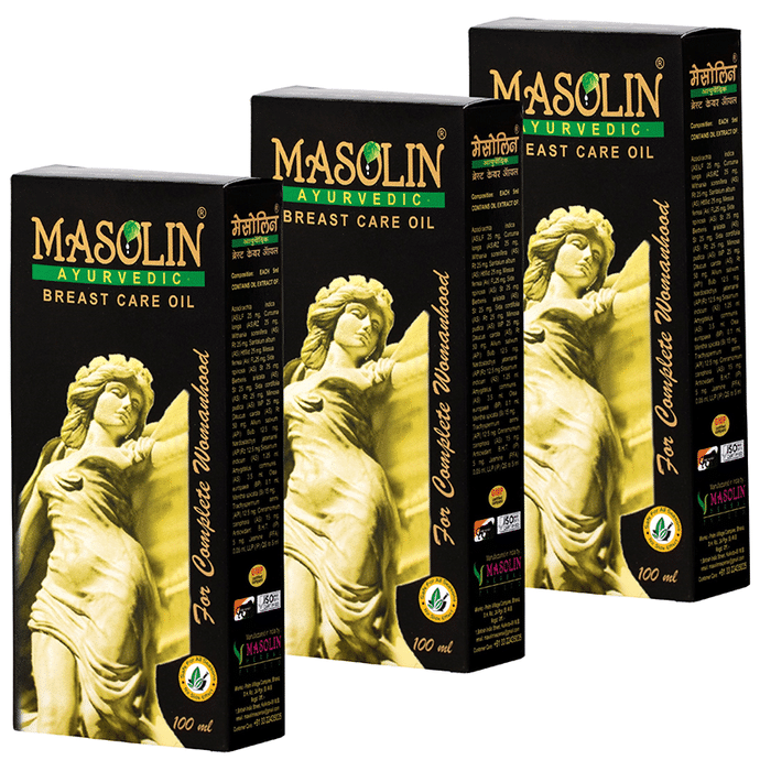 Masolin Ayurvedic Breast Care Oil (100ml Each)