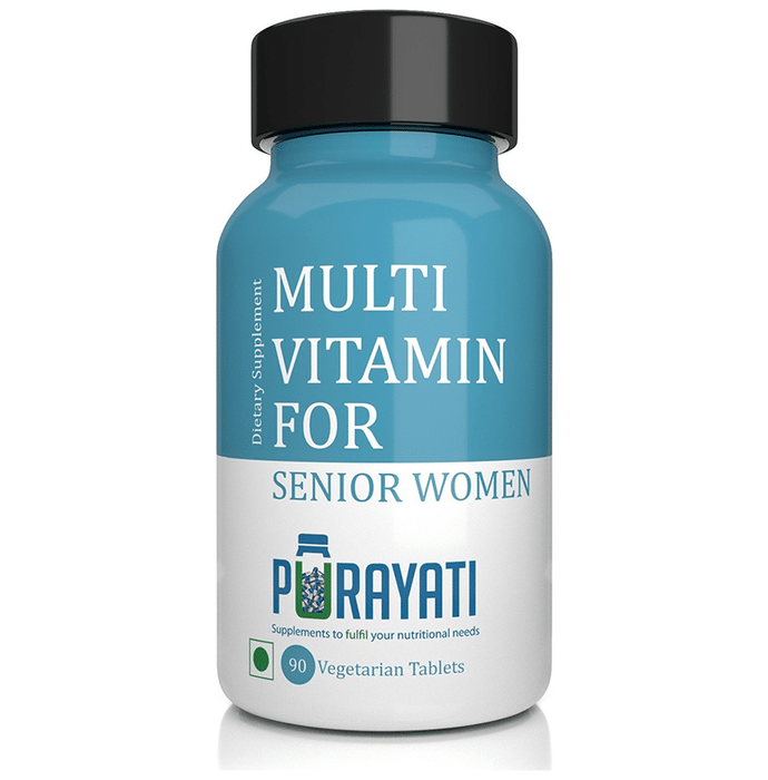 Purayati Multivitamin for Senior Women Vegetarian Tablet