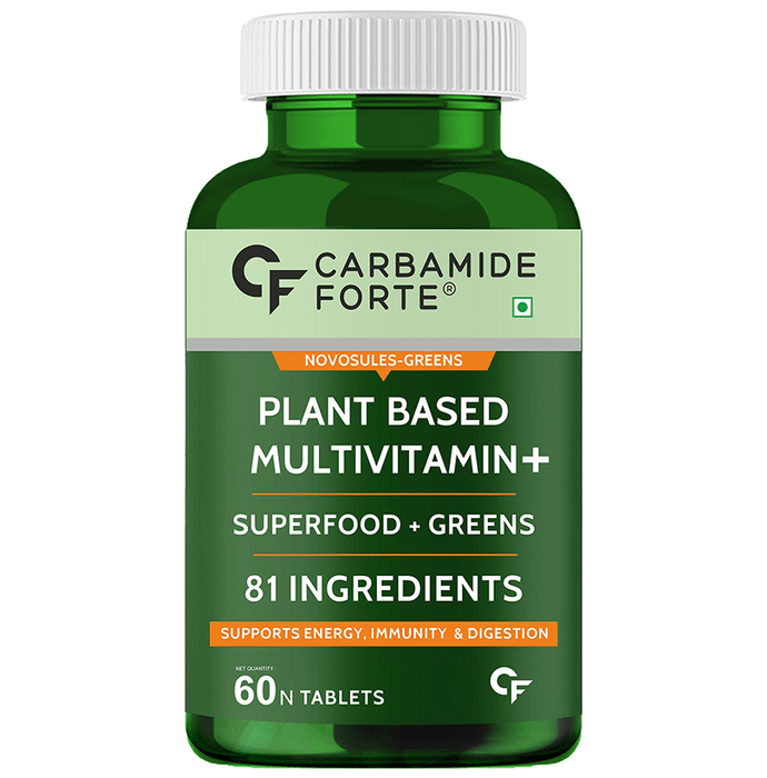 Carbamide Forte Plant Based Multivitamin with Superfoods & Greens