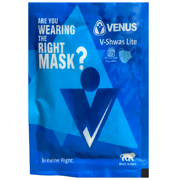 Venus V-Shwas Lite FFP1 Fold Flat Face Mask White Large
