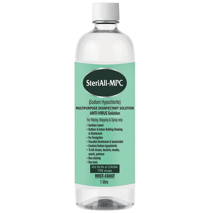 SteriAll-MPC Sodium Hypochlorite Multipurpose Disinfectant Solution