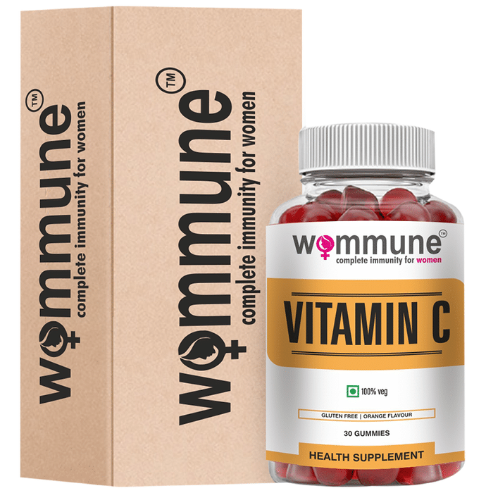 Wommune Vitamin C Gummies Orange