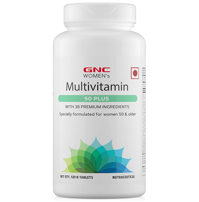 GNC Women's Multivitamin 50 Plus Tablet