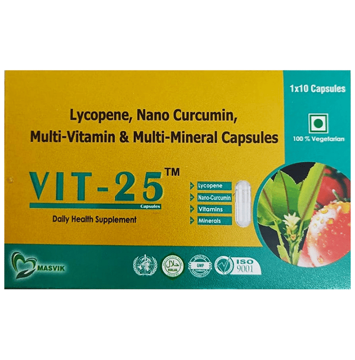 Masvik Vit 25 Capsule