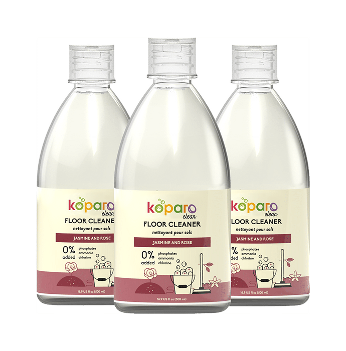 Koparo Jasmine and Rose Floor Cleaner (500ml Each)