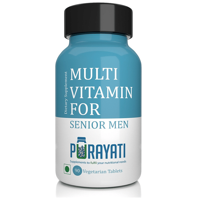 Purayati Multivitamin for Senior Men Vegetarian Tablet