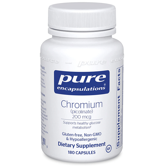 Pure Encapsulations Chromium Picolinate 200mcg Capsule