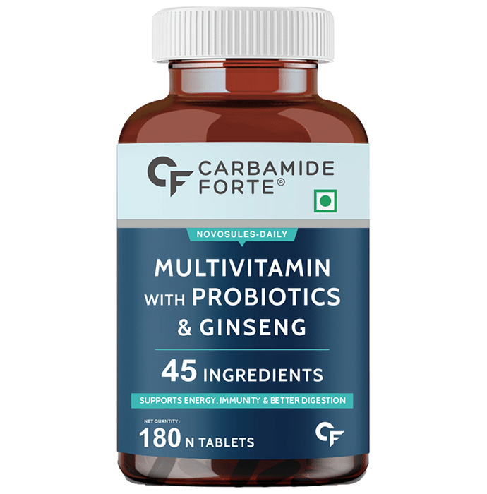 Carbamide Forte Multivitamin with Probiotics & Ginseng Tablet