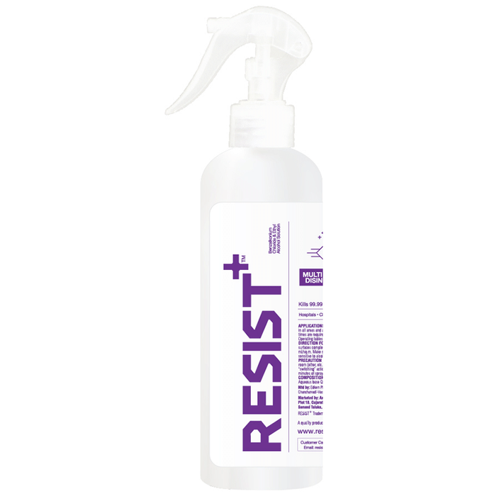 Resist+ Benzalkonium Chloride & Ethyl Alcohol Solution