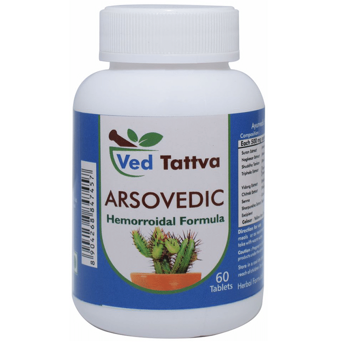Ved Tattva Arsovedic Hemorroidal Formula Tablet