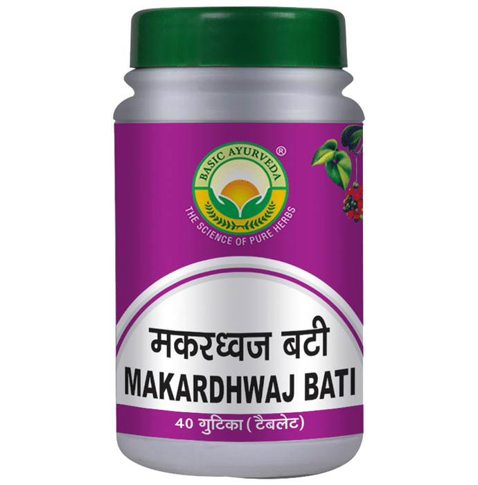 Basic Ayurveda Makardhwaj Bati