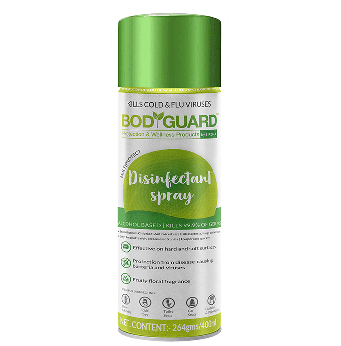 Bodyguard Multiprotect Alcohol Based Disinfectant Spray
