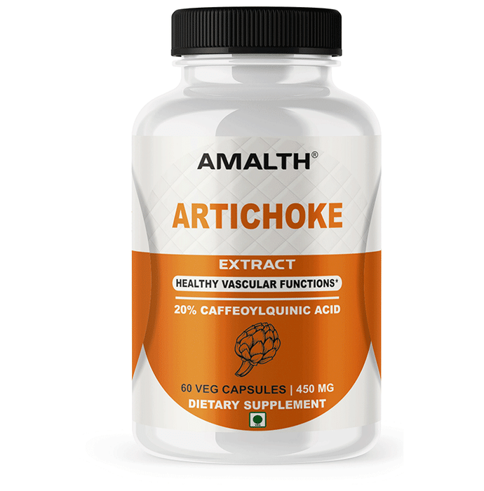 Amalth Artichoke Extract Veg Capsules