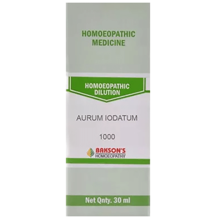 Bakson's Aurum Iodatum Dilution 1000 CH