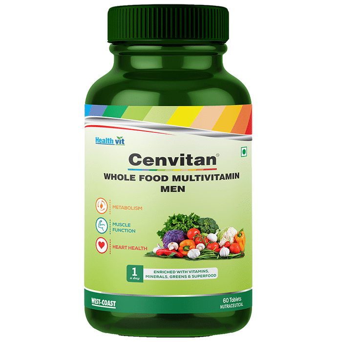 HealthVit Cenvitan Whole Food Multivitamin Men Tablet