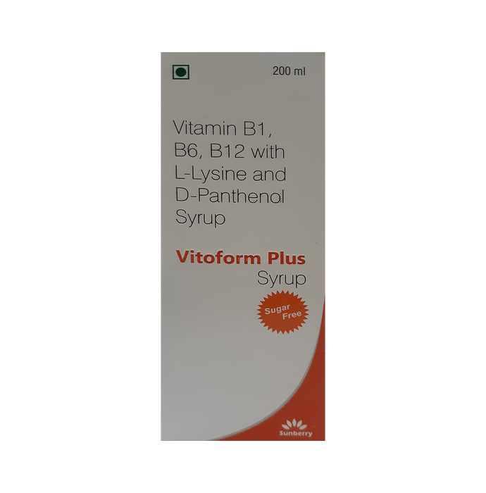 Vitoform Plus Syrup Sugar Free