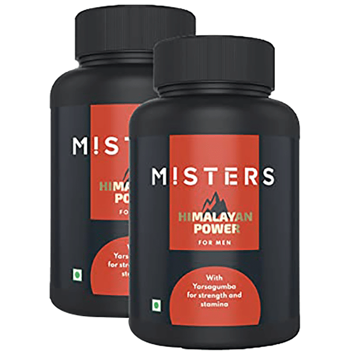 Misters Himalayan Power for Men Veg Capsule (60 Each)
