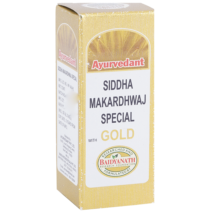 Ayurvedant Siddha Makardhwaj Special with Gold Tablet