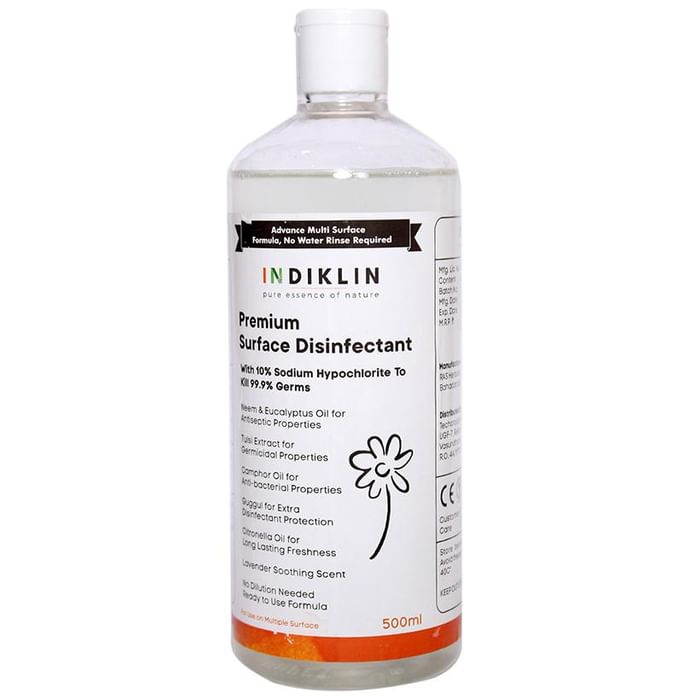 Indiklin Premium Surface Disinfectant (500ml Each) Lavender
