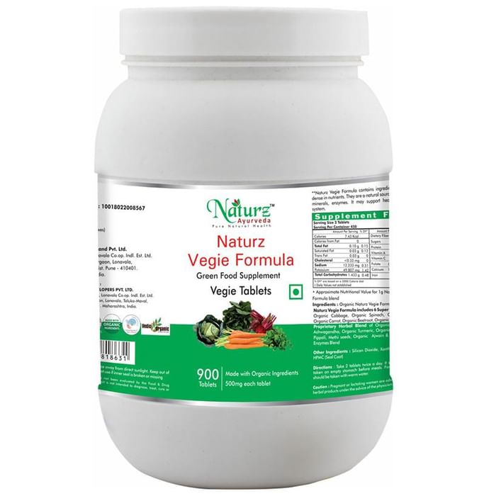 Naturz Ayurveda Naturz Vegie Formula Tablet