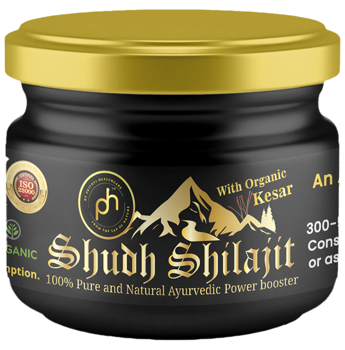 Ph Shudh Shilajit Resin with Organic Kesar