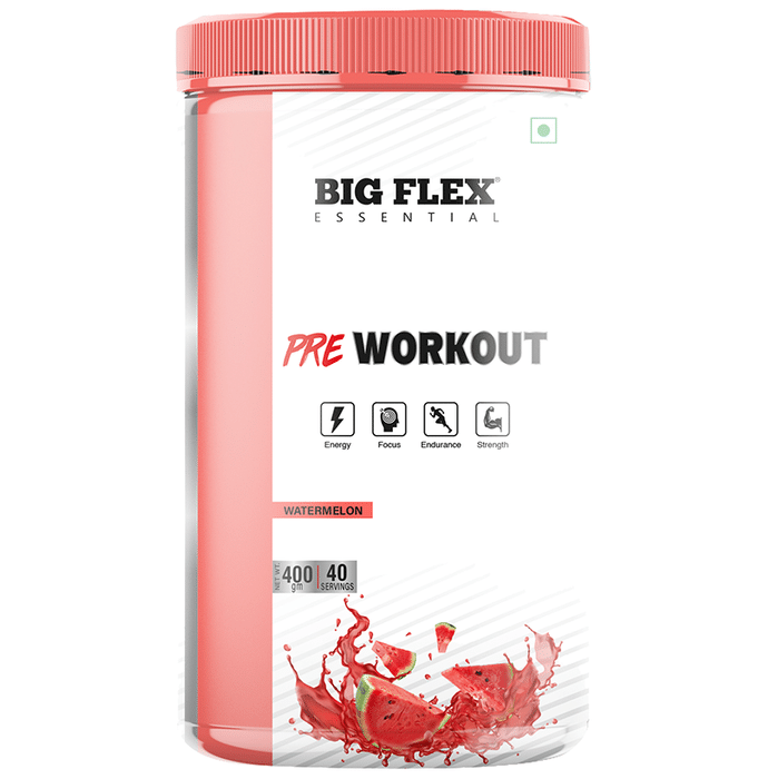 Big Flex Pre Workout Powder Watermelon