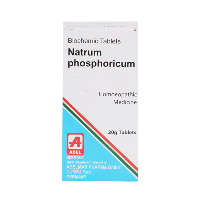 ADEL Natrum Phosphoricum Biochemic Tablet 30X