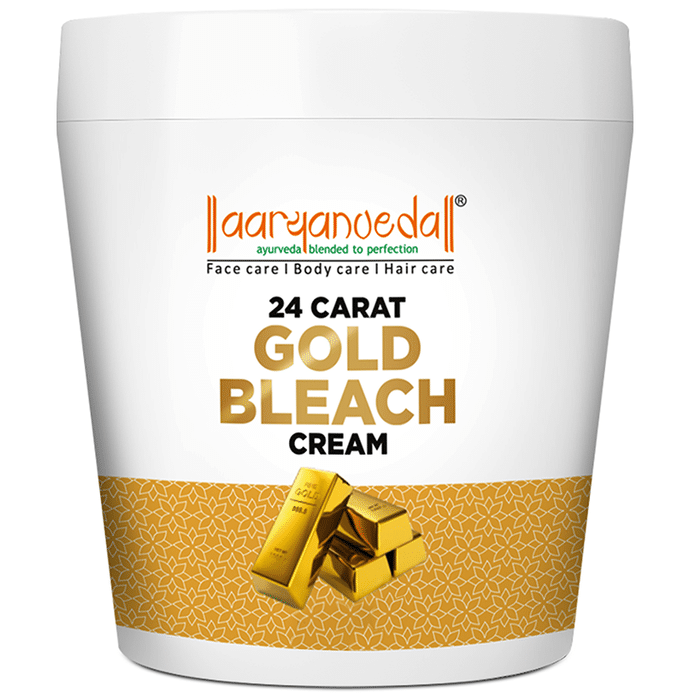Aryanveda 24 Carat Gold Bleach Cream