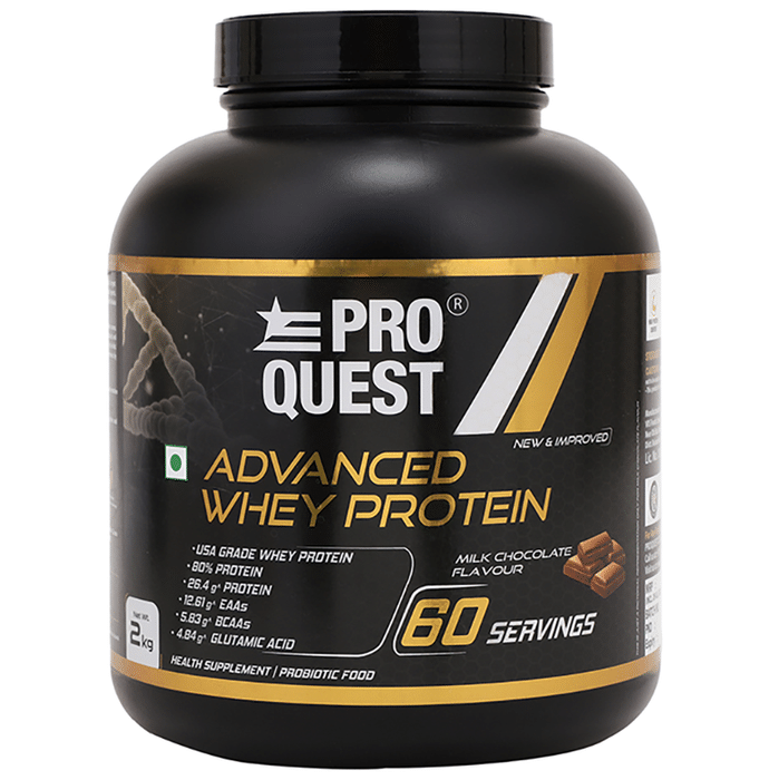 Pro Quest Advanced Whey Protein Powder Milk Chocolate