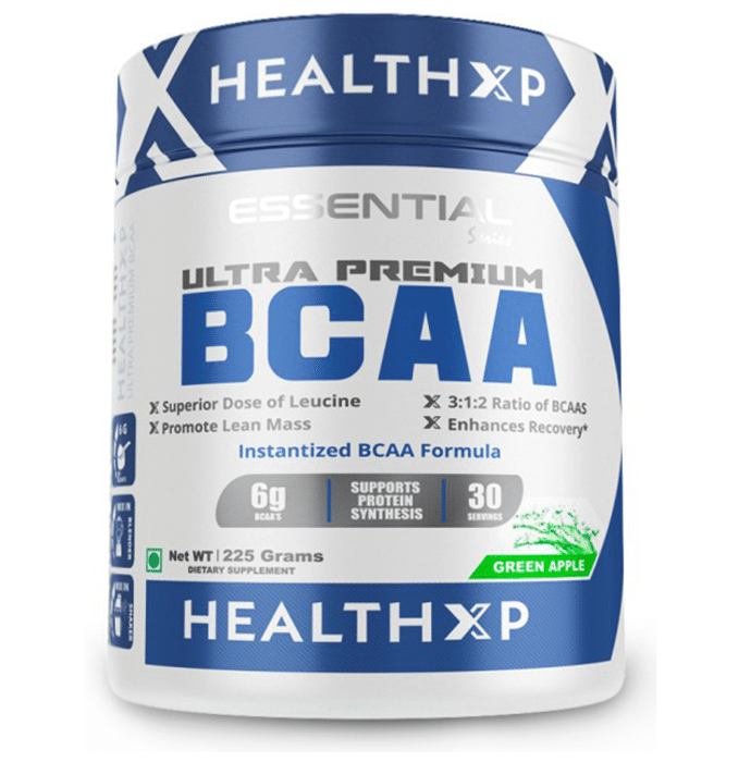 HealthXP Ultra Premium BCAA 3:1:2 Green Apple