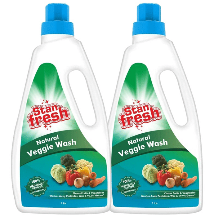 Stan Fresh Natural Veggie Wash (1 Litre Each)
